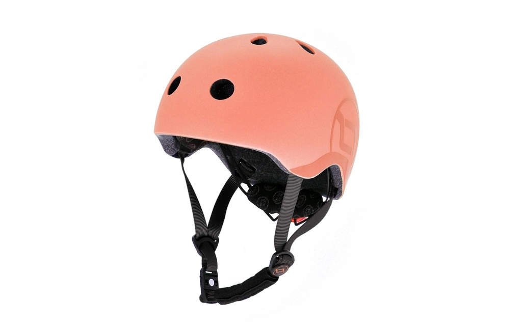 Scoot and Ride Casque pour enfants Peach Orange, S-M/51 - 55