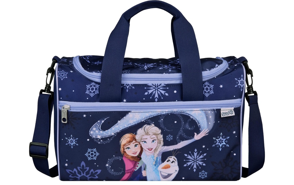 Scooli Sac de gym Frozen Bleu