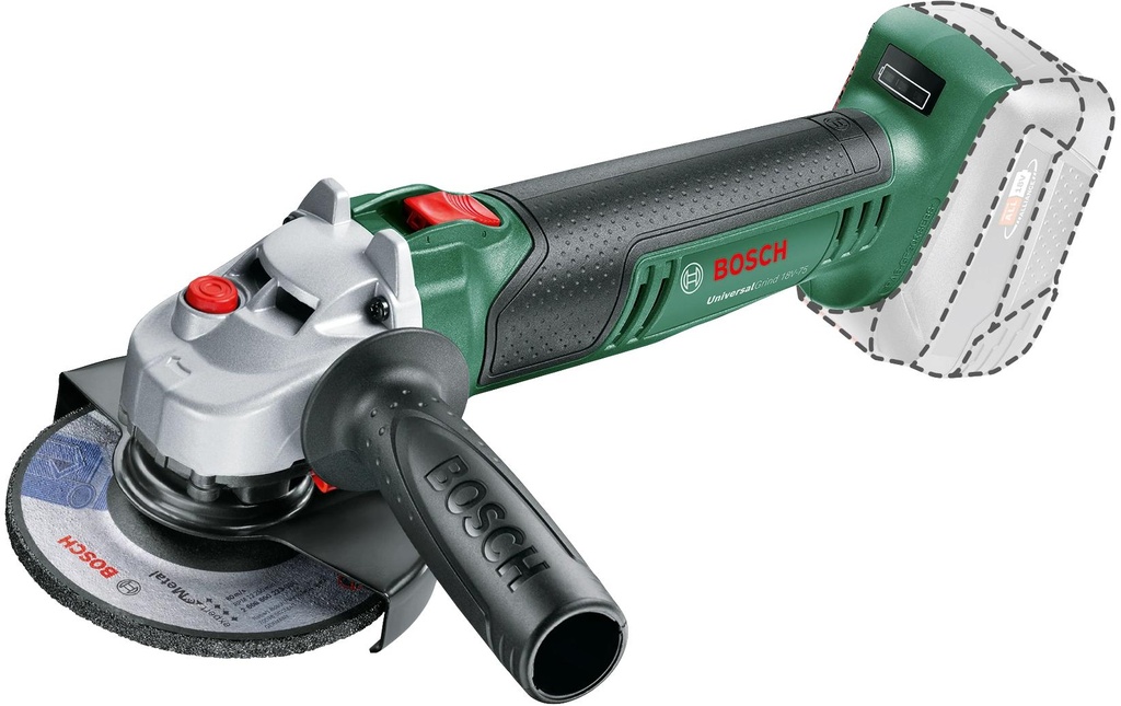 Bosch Meuleuse d’angle UniversalGrind 18 V-75