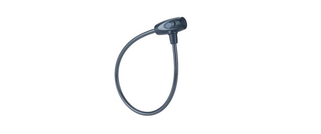 Yale Antivol pour vélo YCK0 Câble-antivol avec clé, 60 cm