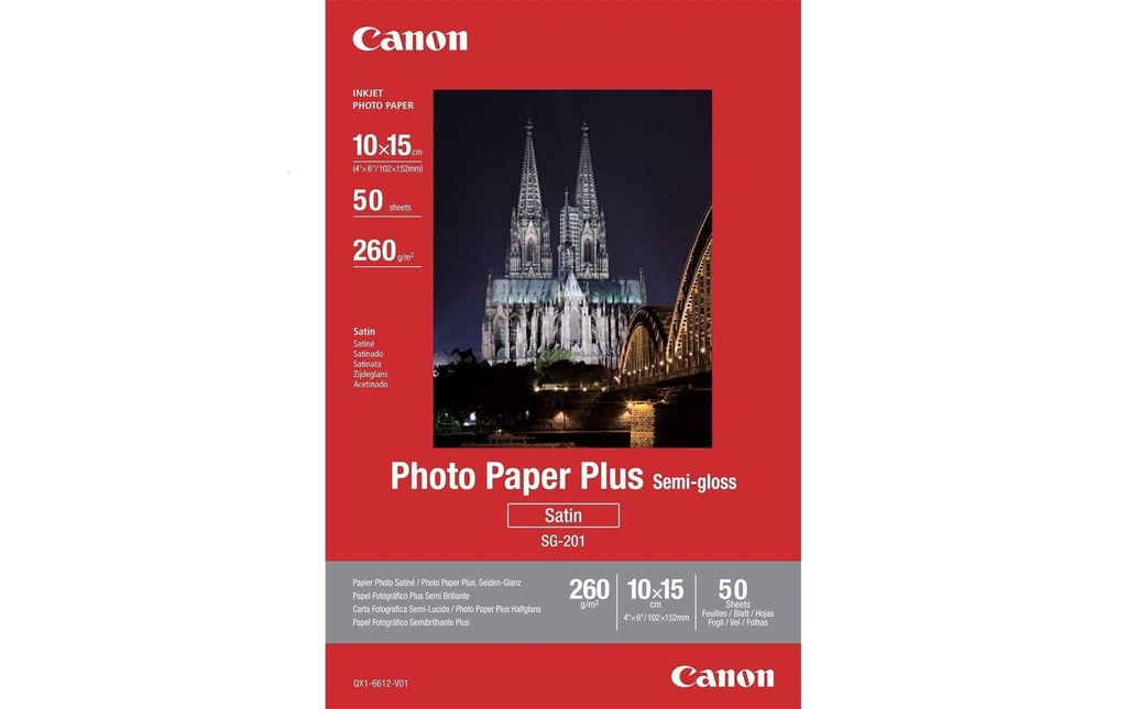 [770406950] CANON Canon photop. SG201 10x15cm (50 pces)