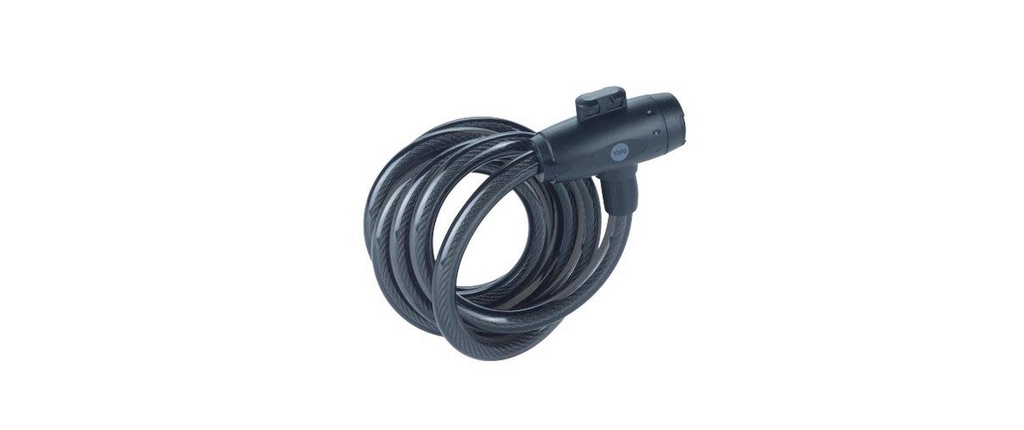 Yale Antivol pour vélo YCK0 Câble spiralé avec clé, 200 cm