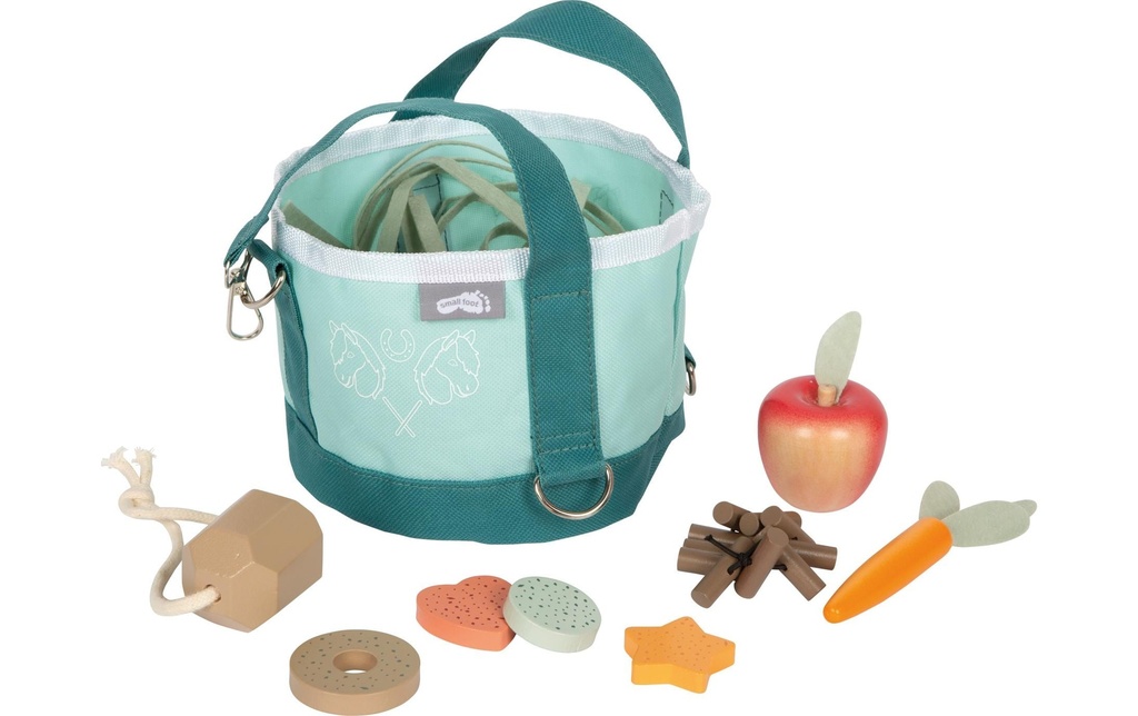 small foot Set d'aliments pour chevaux avec sac