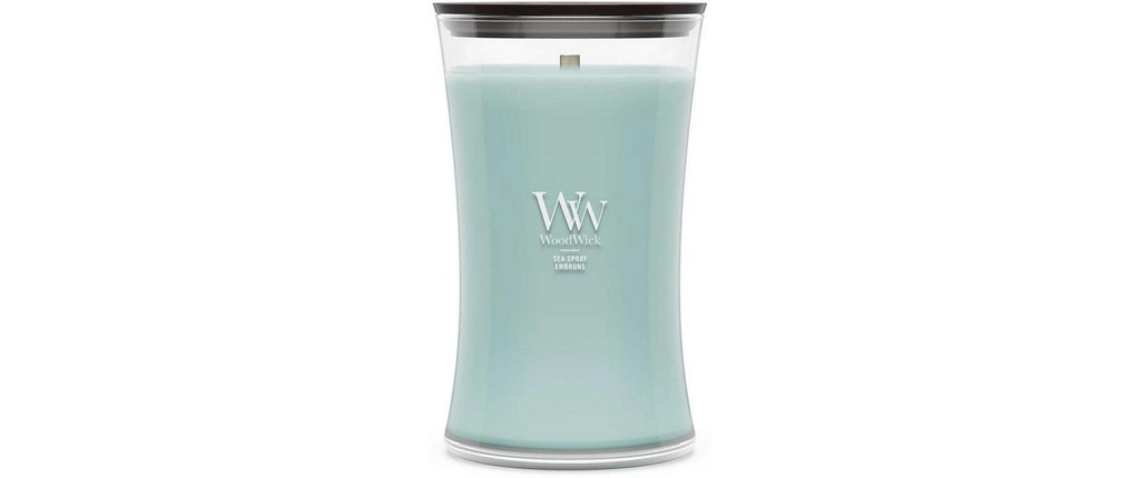 Woodwick Bougie parfumée Sea Spray Large Jar