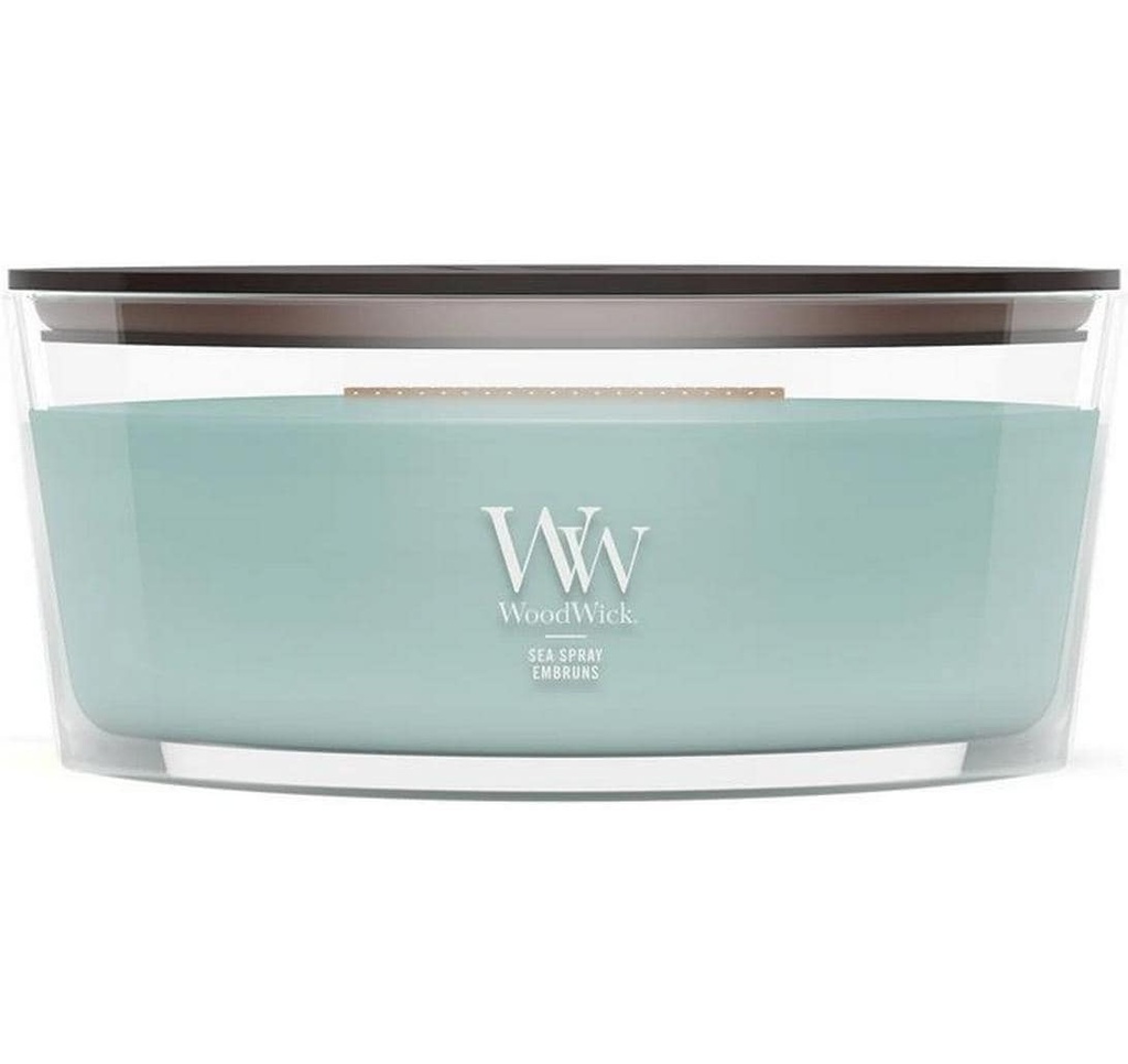 Woodwick Bougie parfumée Sea Spray Ellipse