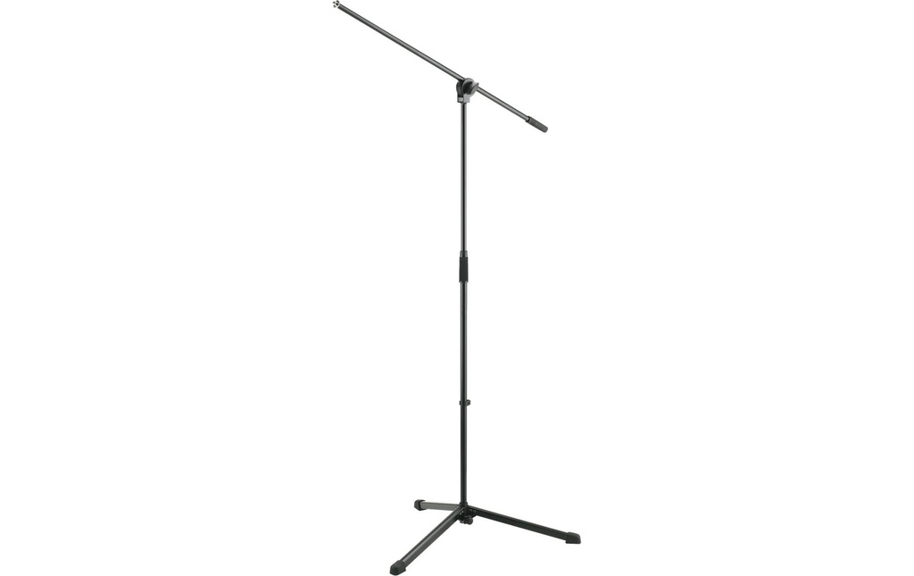 K&M Statif au sol 254 Noir avec bras pivotant
