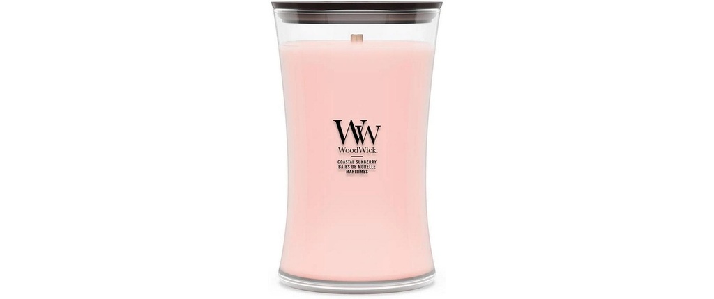 Woodwick Bougie parfumée Coastal Sunberry Large Jar