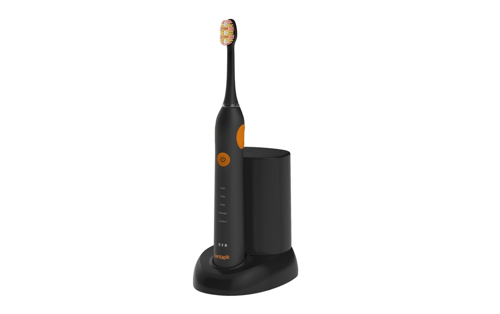 Tentapik Brosse à dents sonique UV-Clean Noir