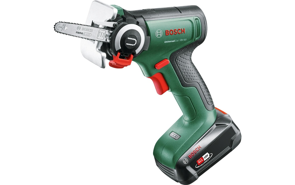 Bosch Scie circulaire portative sans fil UniversalCut 18 V-65 2.5 Ah