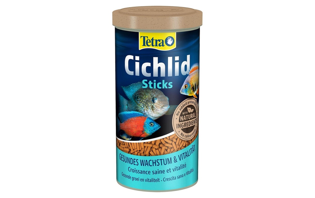 Tetra Nourriture pour poissons Cichlid Sticks 1000 ml
