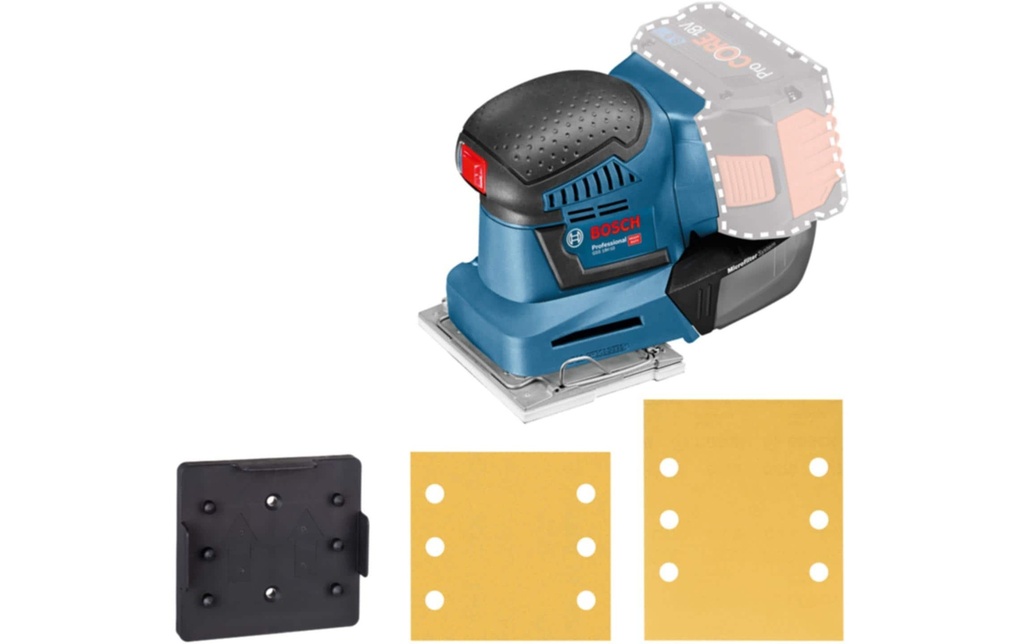 Bosch Professional Ponceuses orbitales à batterie PRO Heavy Duty GSS 18V-10 (sans batterie)