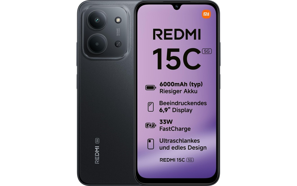 Xiaomi Redmi 15C 4GB 128GB Black