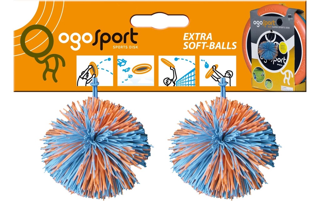 Schildkröt Funsports Ballons de rechange Ogo Sport, pack de 2