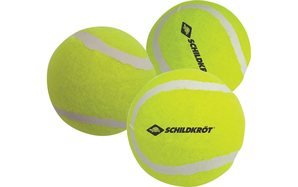 Schildkröt Funsports Schildkröt Balles de tennis Polybag 3 pièces Jaune