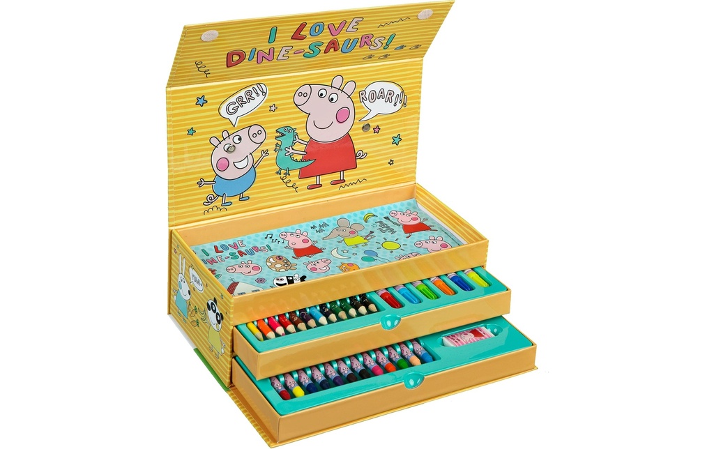 Undercover Kits de peinture Peppa Pig 44 pièces