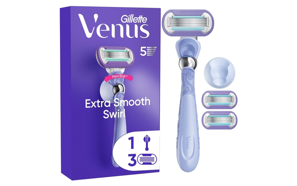 Gillette Venus Rasoir Deluxe Smooth Swirl 3 pièces