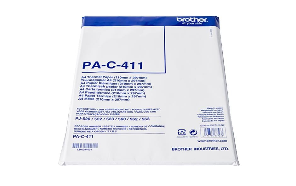 [770411000] BROTHER Brother papier thermo PA-C-411 (100 pces)