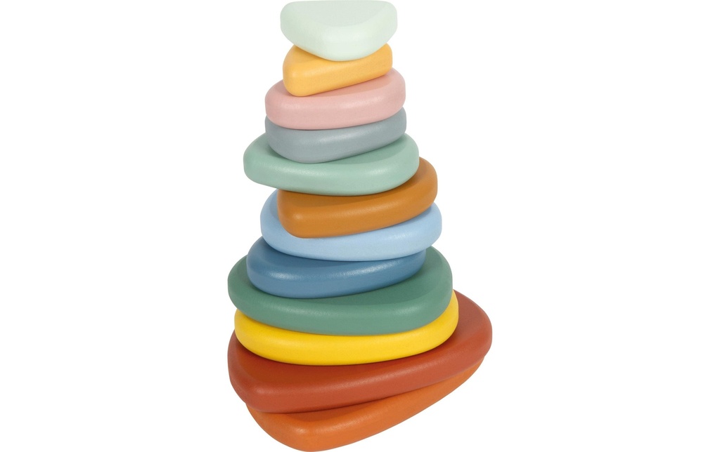 small foot Jeu d'équilibre Montessori Pierres de rivière