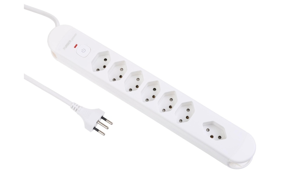 FURBER.power Bloc multiprises Tuttovario 7 x T13
