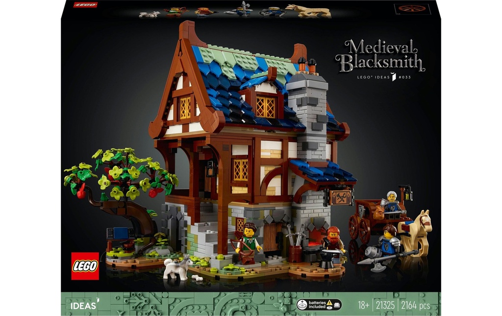 LEGO® Ideas Le forgeron médiéval 21325