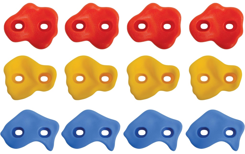 Schildkröt Funsports Set de prises d'escalade plastique rugueux