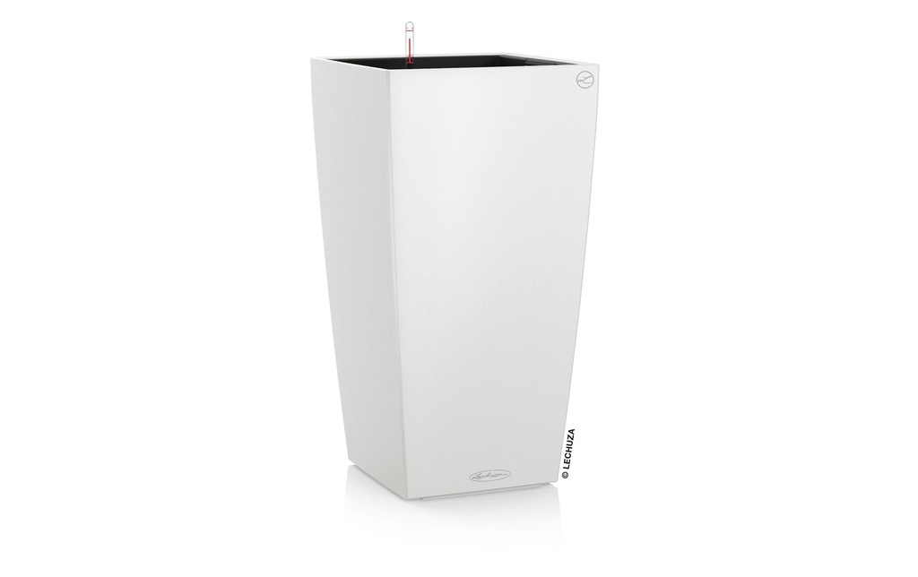 Lechuza Pot de fleur Cubico Color 40 Blanc