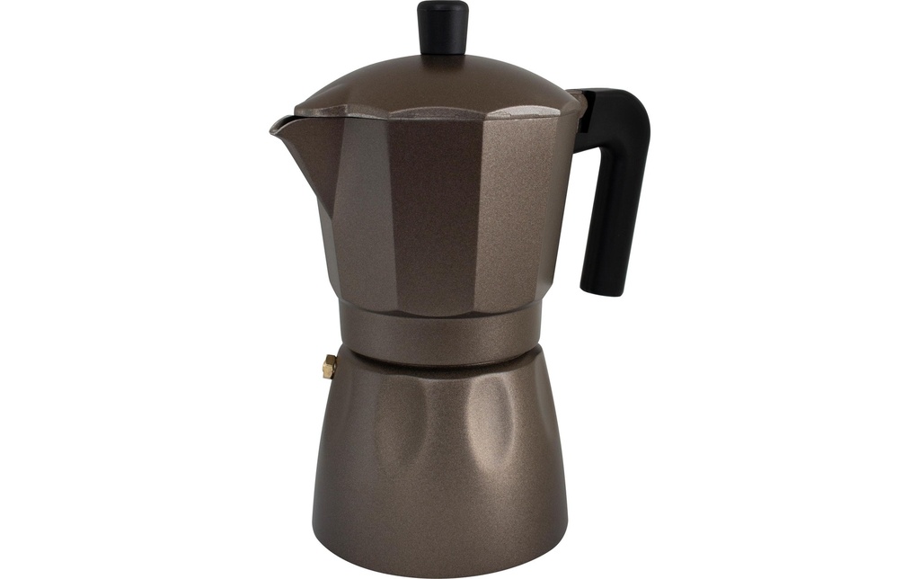 Eurotrail Cafetière espresso Cubana Percolator 9 0.4 l, Brun