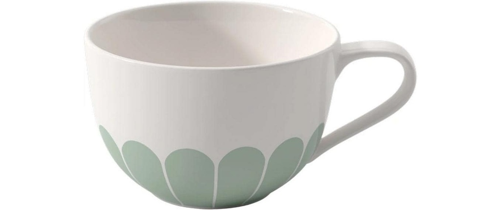Villeroy & Boch Fleur Vert Tasse à cappuccino, 6 pièces