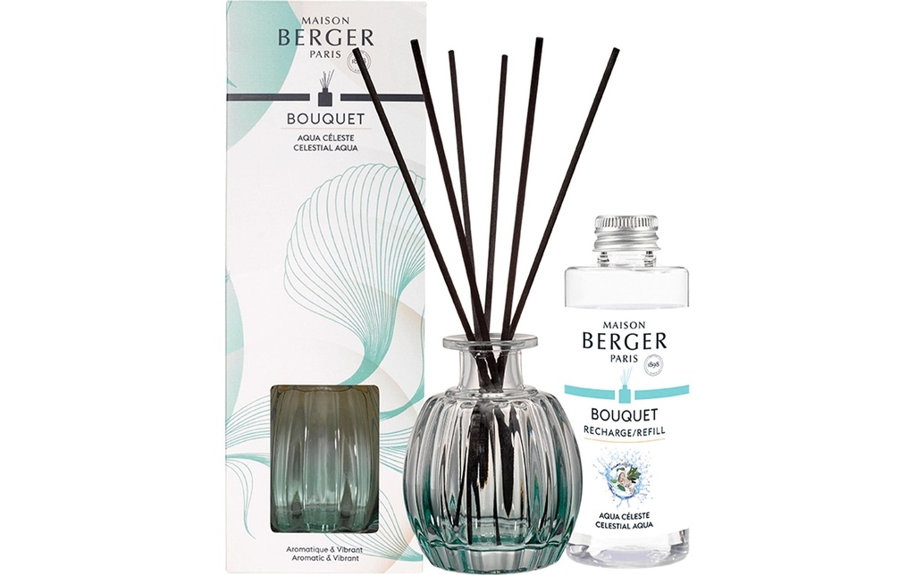 Maison Berger Bâtonnets parfumés Mini Bouquet – Aqua Céleste 100 ml