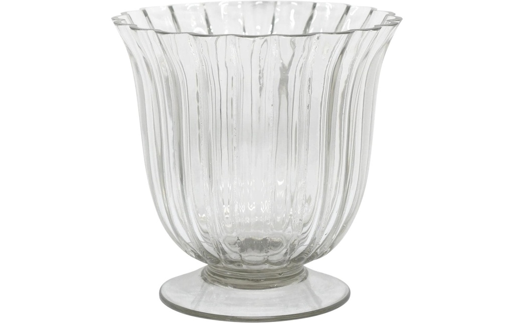 Chic Antique Photophore Hurricane Transparent, 16 cm