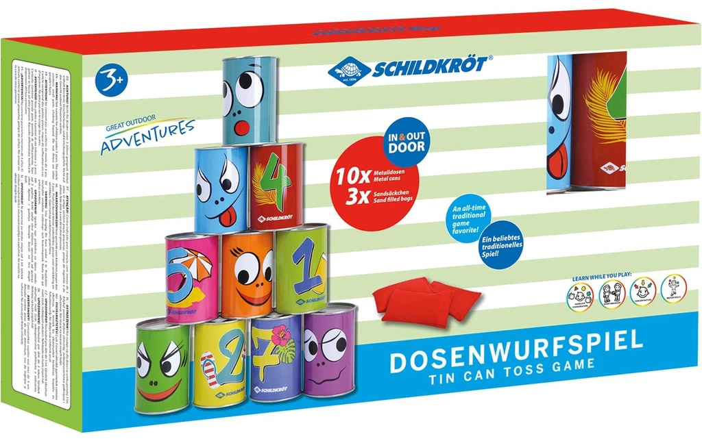 Schildkröt Funsports Jeu de lancer de boîtes Schildkröt