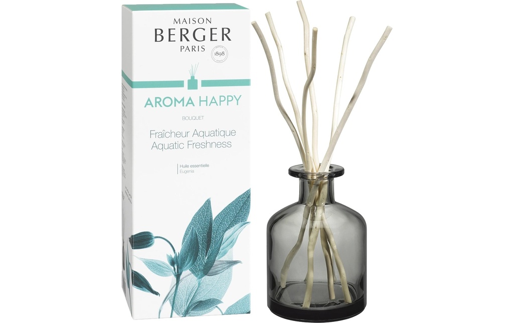Maison Berger Bâtonnets parfumés Aroma Happy- Fraîcheur Aquatique 180 ml