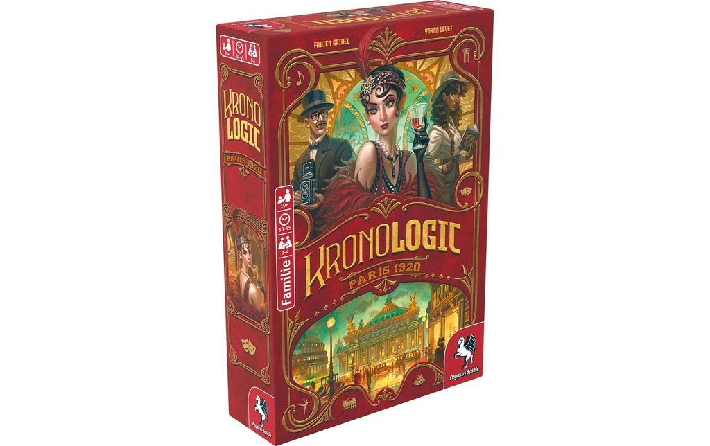 Pegasus Spiele Jeux pour la famille Kronologic – Paris 1920 -DE-