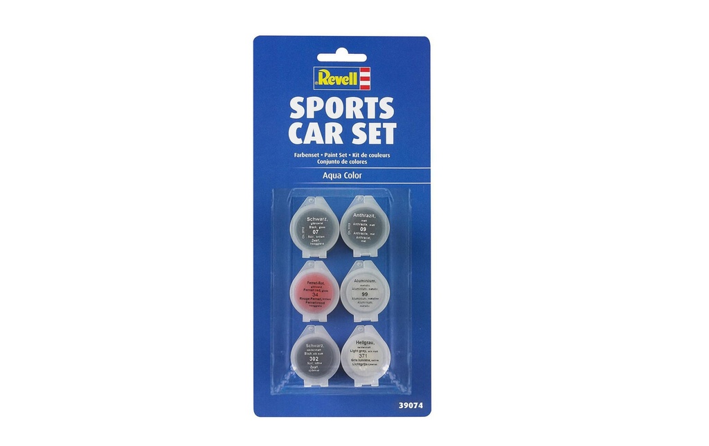 Revell Peinture acrylique Sports Car 39 074 set