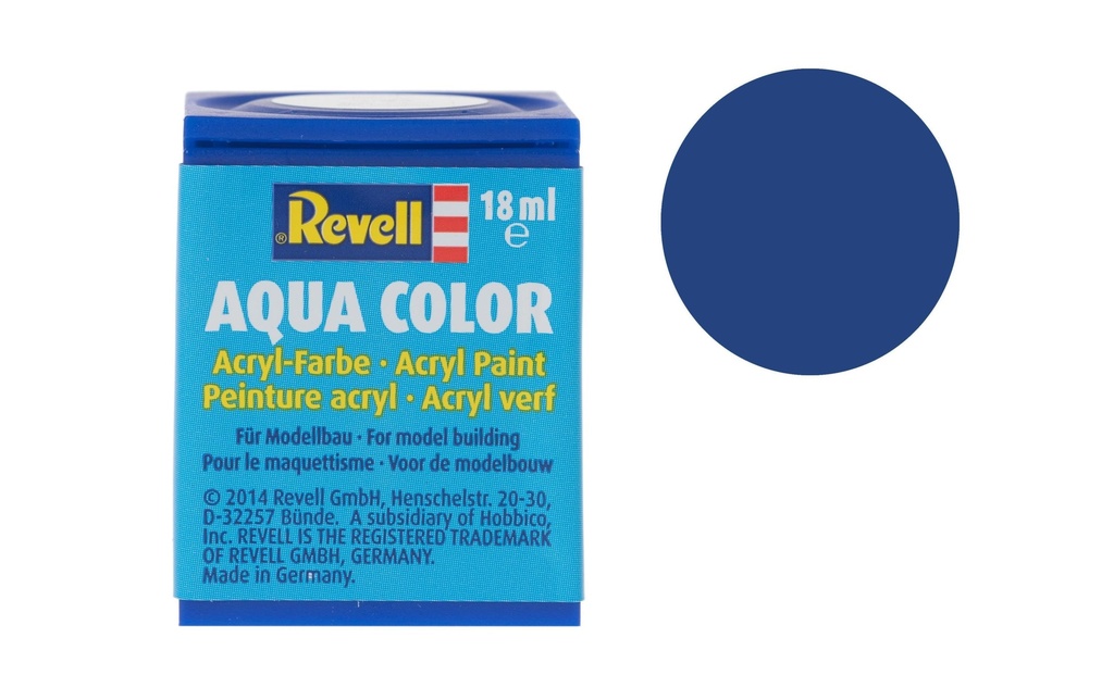 Revell Peinture acrylique 36 151 bleu outremer brillant
