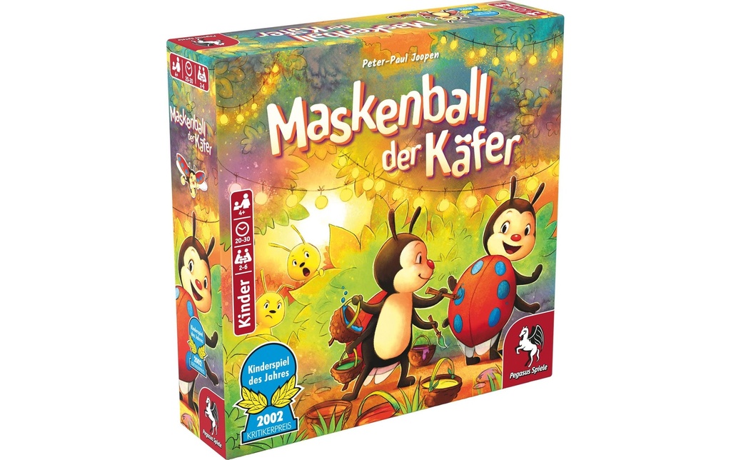 Pegasus Spiele Jeux d’enfant Maskenball der Käfer