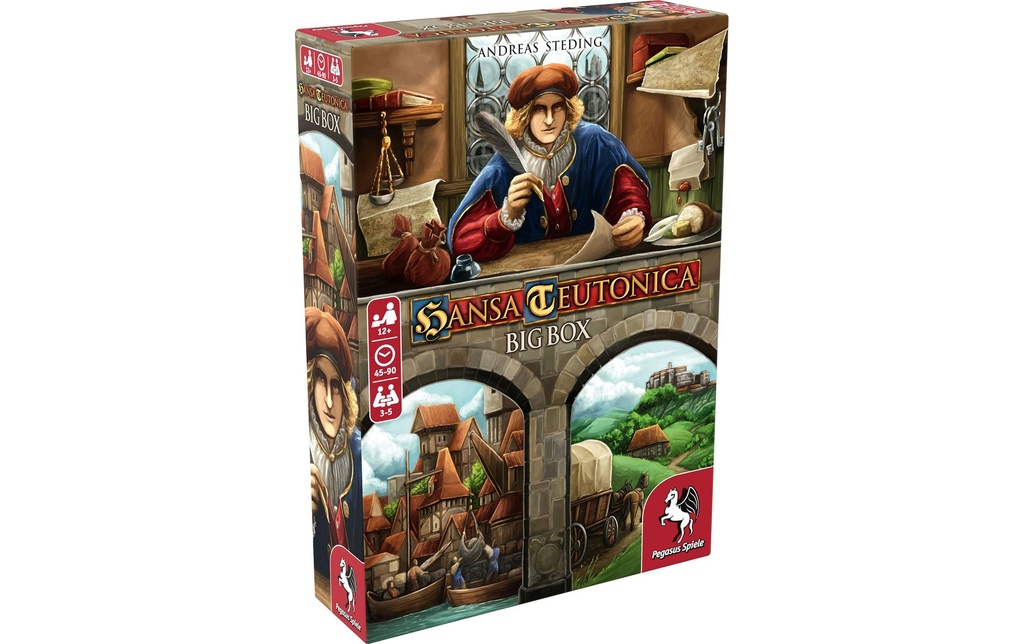 Pegasus Spiele Jeux de connaisseur Hansa Teutonica Big Box