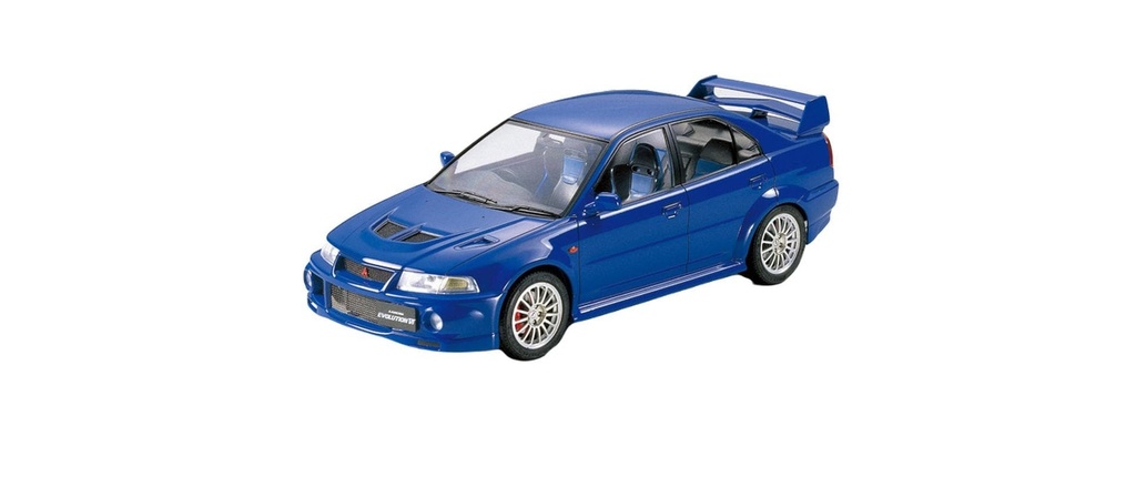 Tamiya Kits de montage Mitsubishi Lancer Evo VI 1:24