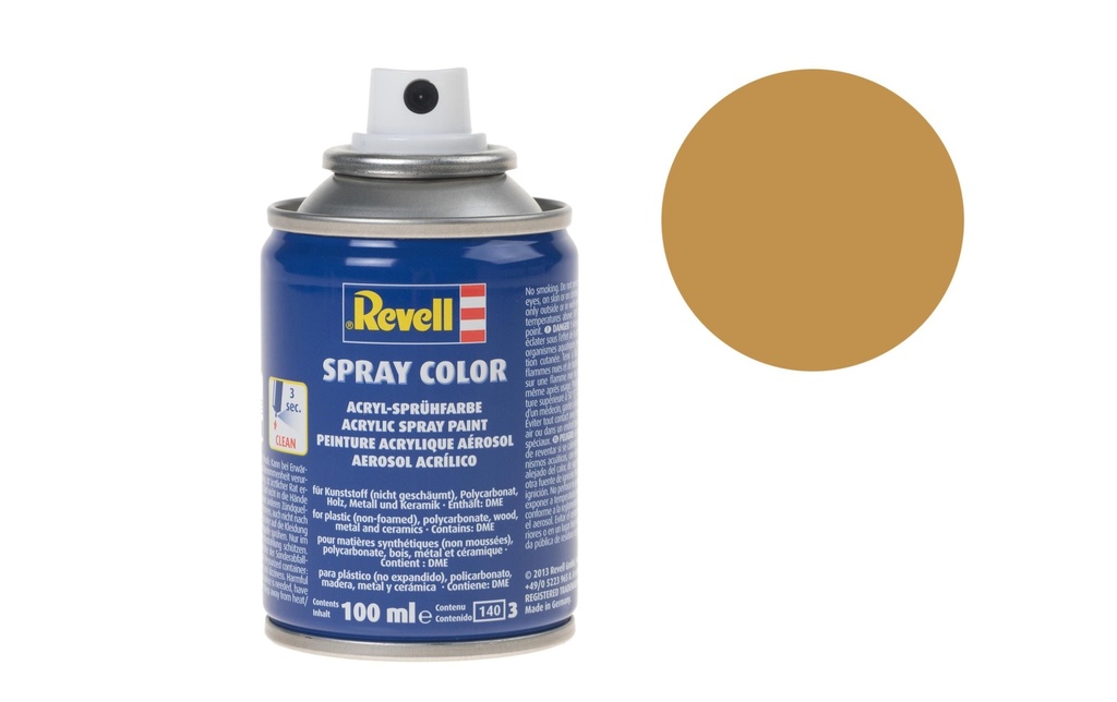 Revell Acrylique en bombe 100 ml Ocre Matt