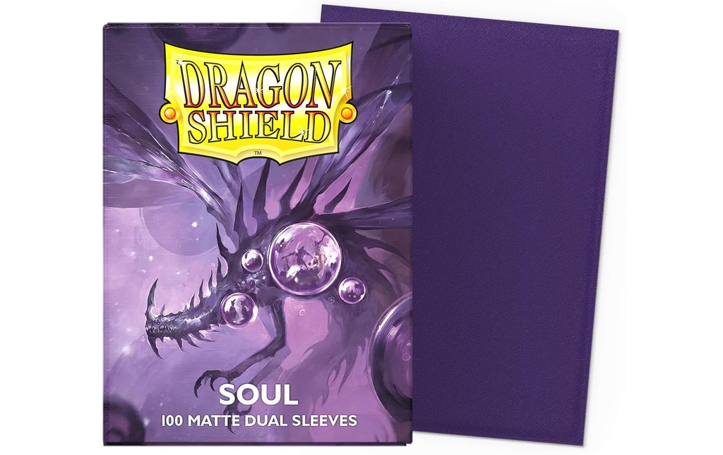 Dragon Shield Étui à cartes Dual Matte – Soul (Purple)