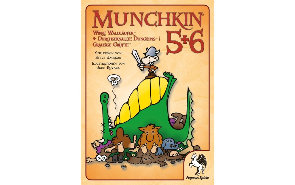 Pegasus Spiele Munchkin 5+6+6.5 (extension) -DE-