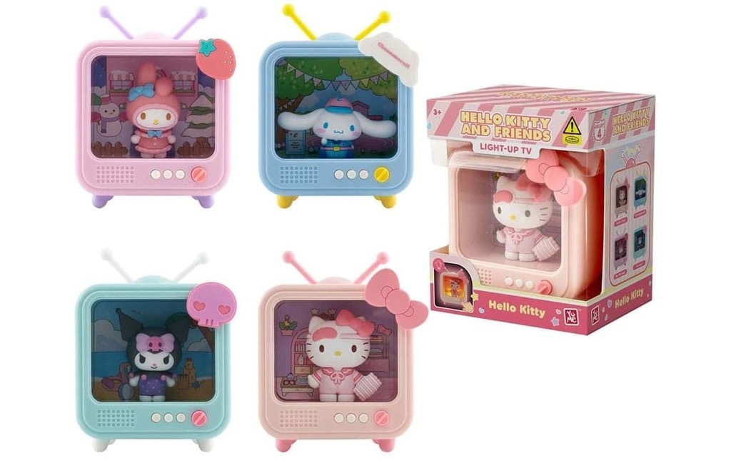 YuMe Sanrio Bedside Light TV Series Minifigures Hello Kitty