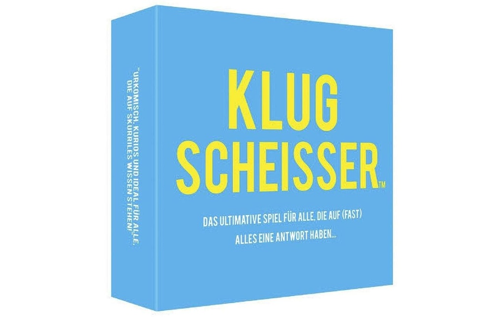 Kylskapspoesi AB Jeux de cartes Klugscheisser -DE-