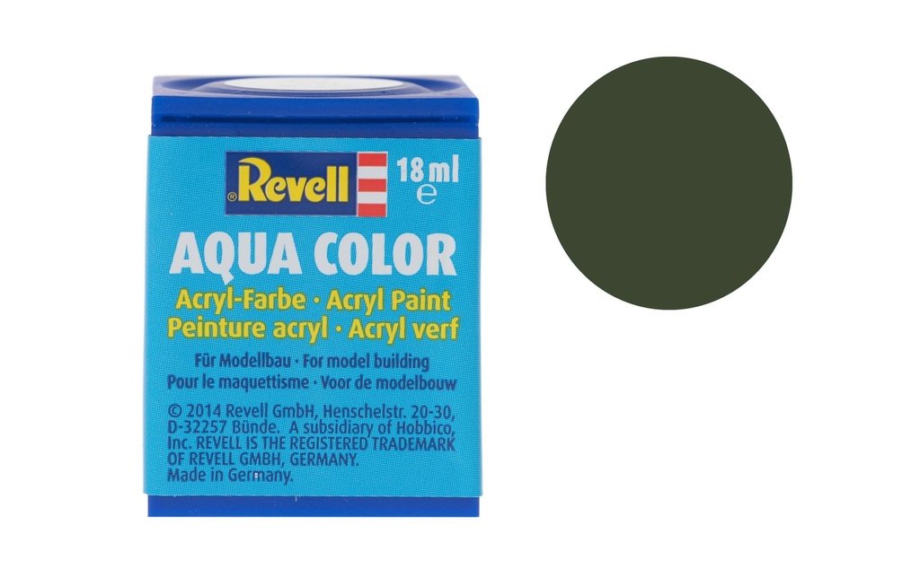 Revell Peinture acrylique 36 165 vert bronze mat mat