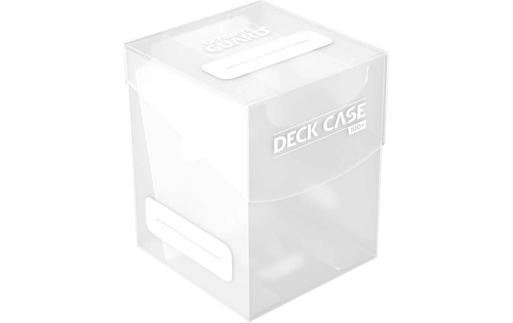 Ultimate Guard Boîte à cartes Deck Case 100+ taille standard Transparent
