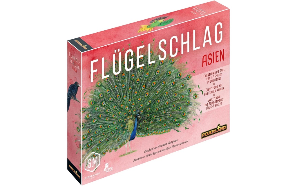 Feuerland Jeux de connaisseur Flügelschlag: Asien-Erweiterung