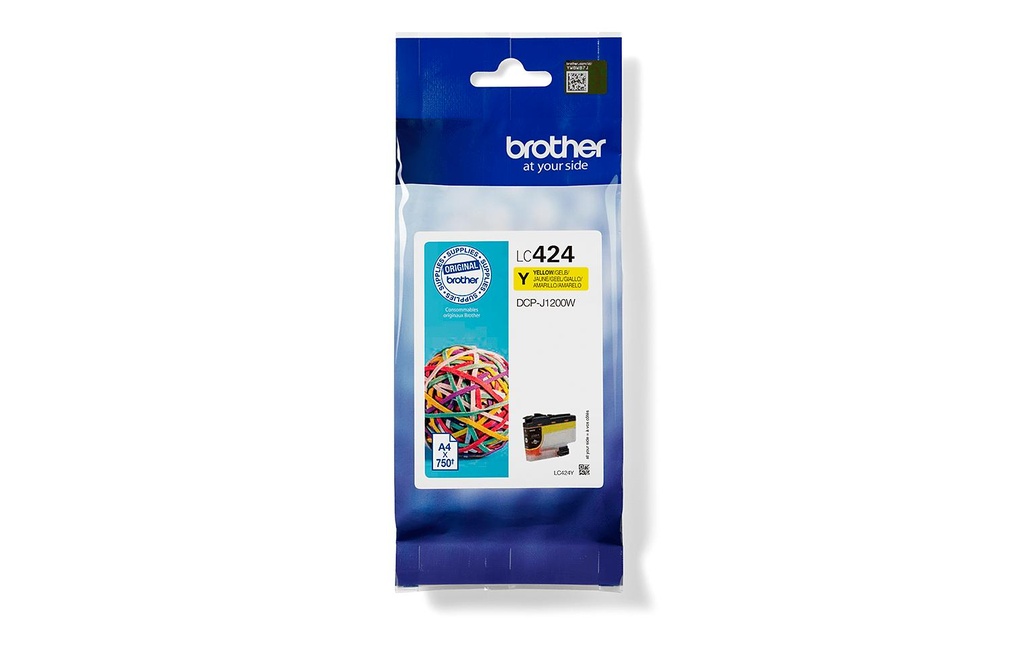 BROTHER Brother cart.enc. LC-424 yello