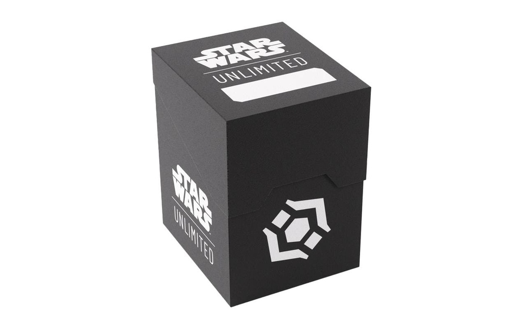 Asmodée Boîte à cartes Star Wars: Unlimited Soft Crate noir / blanc