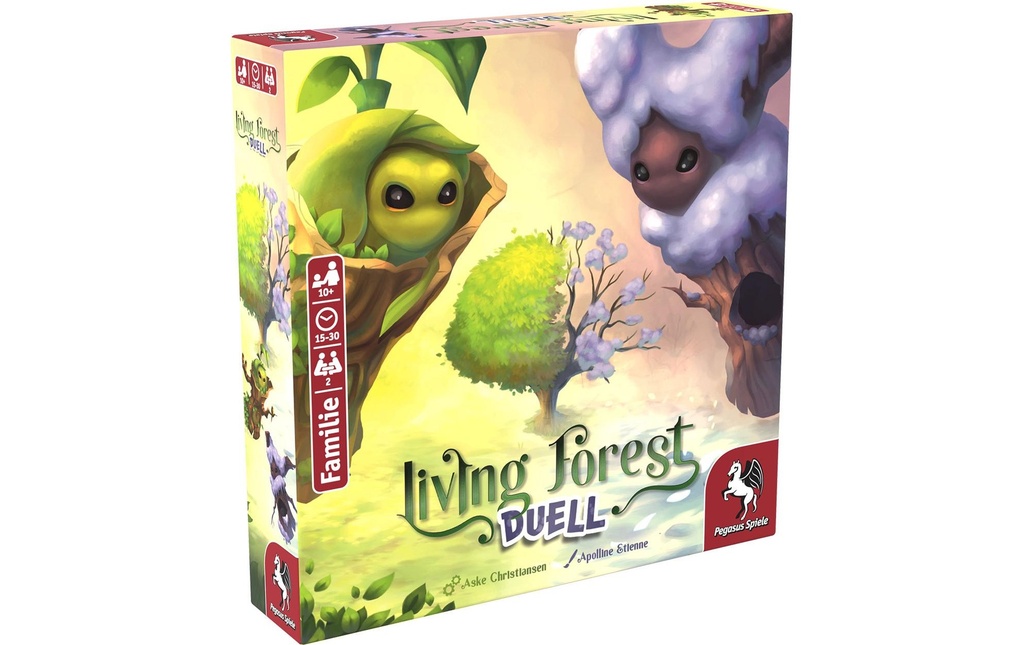 Pegasus Spiele Jeux pour la famille Living Forest Duell -DE-