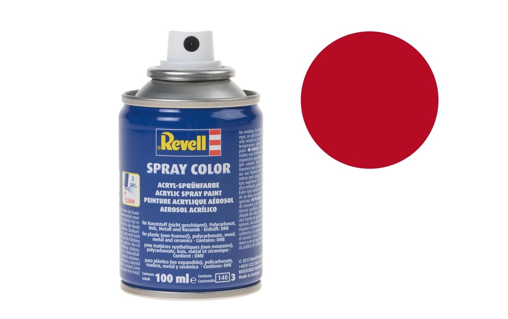 Revell Acrylique en bombe 100 ml Chimney-Rouge